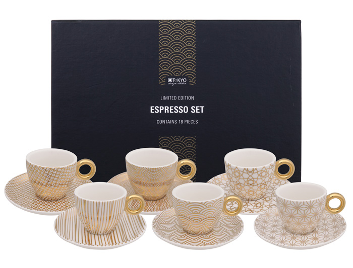 Gouden Espresso Set Nippon Tokyo Design Studio - set (18)