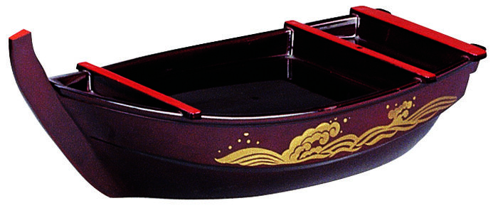 Zwarte Boot - Lacquerware - 45 18cm ⋆ The Oriental Shop