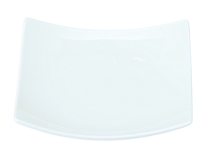 Wit Vierkante Bord - White series - 16.5 x 16.5cm