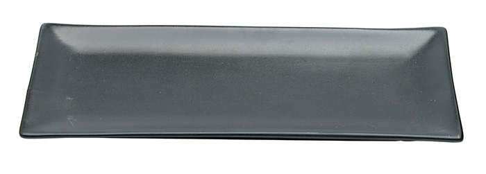 Mat Zwart Rechthoekig Bord - Black Series - 26 x 11cm