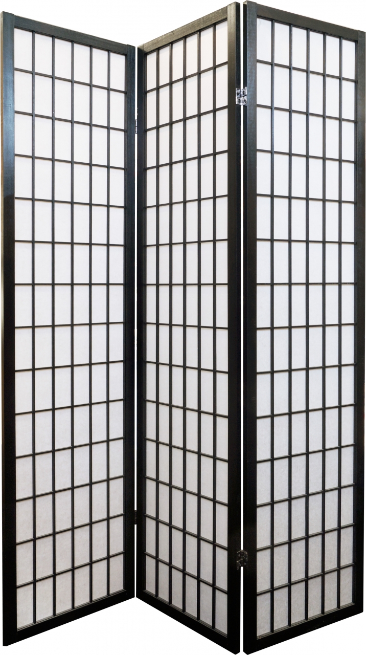 koffie weerstand positie Japans Kamerscherm Tana - 4 panelen - 180cm hoog ⋆ The Oriental Shop