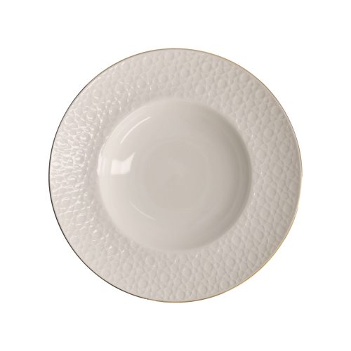 Tokyo Design Studio - Nippon White Diep Ontbijtbord - Strepen - 21cm 160ml