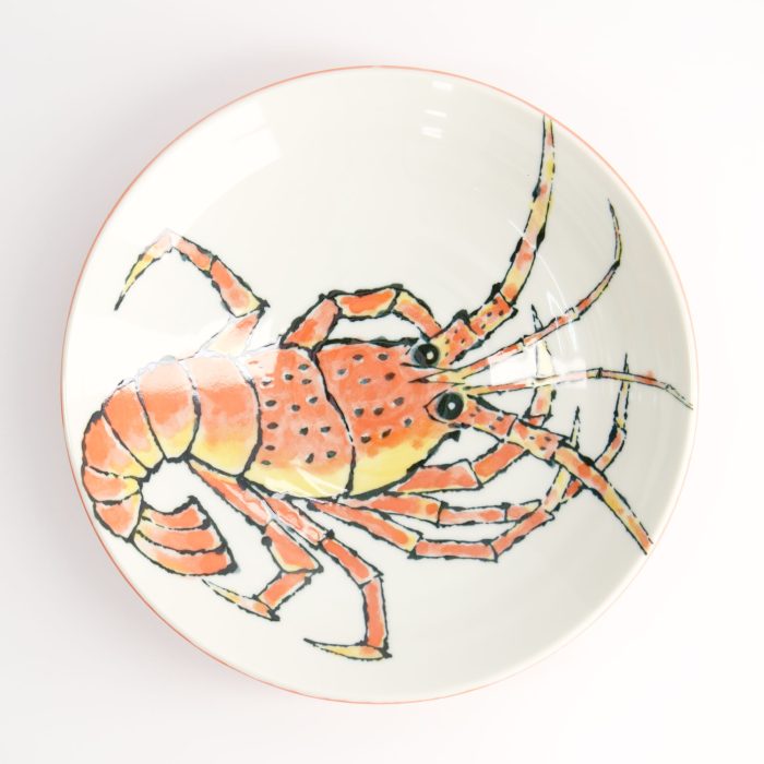 Tokyo Design Studio – Seafood - Diep Bord - Kreeft - Rood - 21.7x5.2cm - 900ml - Afbeelding 2