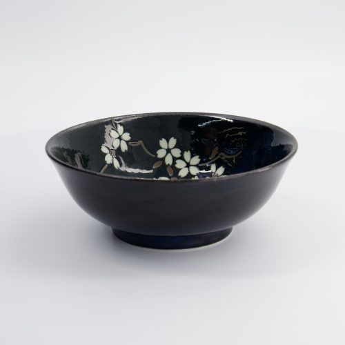 Tokyo Design Studio - Cobalt Blue - Sakura - Ramen Bowl - 19.5x7.5cm
