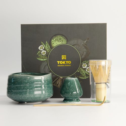 Tokyo Design Studio - Matcha Cadeau Set - Groen - 4-delig - 11x8cm
